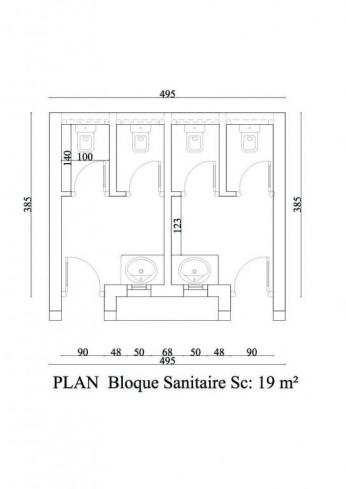 construction d un bloc sanitaire - Villemomble (93250)