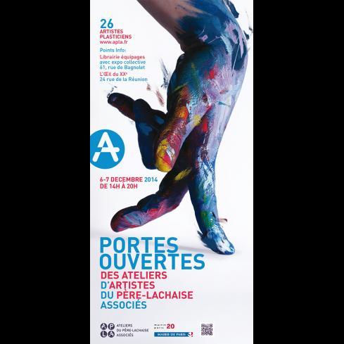 PORTES OUVERTES DES ATELIES D'ARTISTES DU PERE-LACHAISE 6/7 décembre 14h.20h.