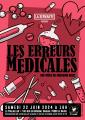 « Les erreurs médicales » pièce de Francois Bizet 16h au théâtre Le Poulailler