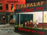 Concert au bar restaurant chez moi à Ouzouer sur Loire (Loiret) 21h
