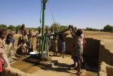 Création d'un puits à Koro-Bémara au Sud du Tchad