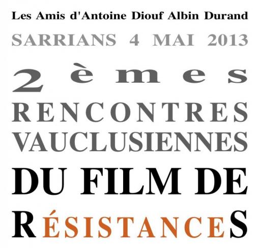 2èmes Rencontres vauclusiennes du Film de RésistanceS