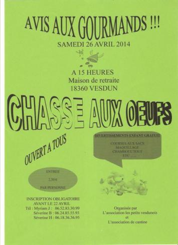 Chasse aux oeufs