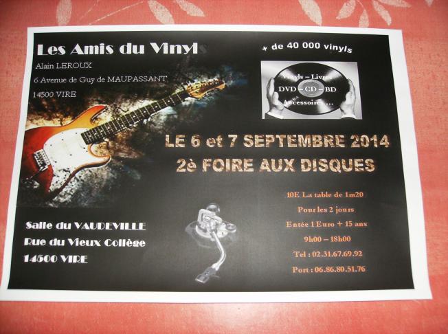 convention de disques