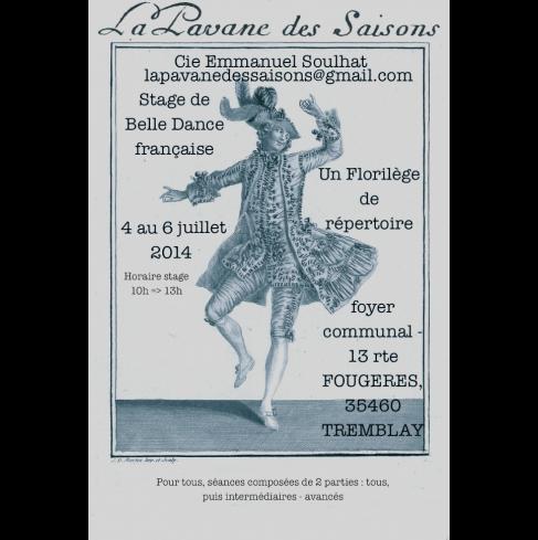 stage de danse baroque