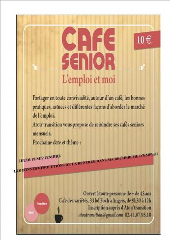 CAFE SENIOR L'emploi & moi