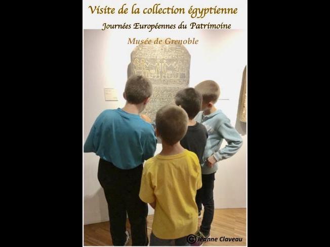 Journées Européennes du Patrimoine - Collection égyptienne du musée de Grenoble