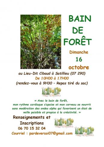 Bain de forêt