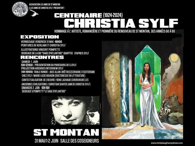 Exposition Centenaire Christia Sylf à St Montan