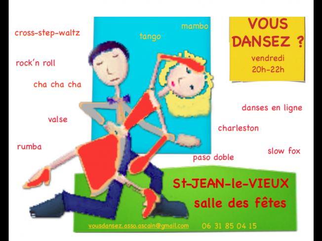 RENTRÉE DES DANSEUSES ET DANSEURS , à SAINT-JEAN-LE-VIEUX, le 26 septembre