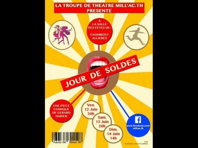 Spectacle adultes juin 2015 troupe de MILL'AC.TH