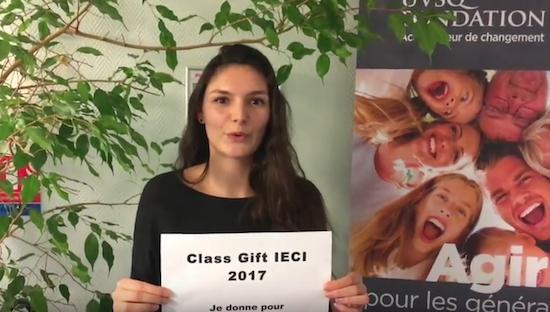 L’IECI LANCE SON 1ER CLASS GIFT POUR LES PROJETS ÉTUDIANTS