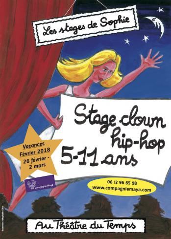 STAGE 5-11 ANS VACANCES FEVRIER 2018 Clown et Hip-hop, PARIS