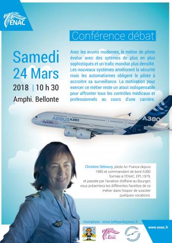 Conférence débat sur le métier de Pilote de ligne