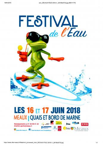 festival de l'eau à Meaux et Fête aérienne du Centenaire