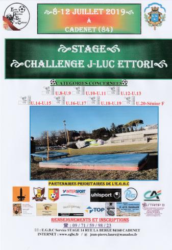 STAGE challenge j-luc ettori 