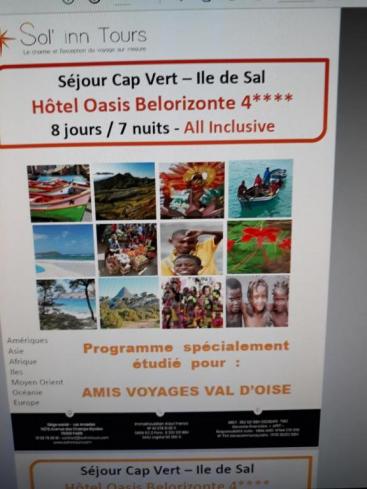 Séjour Cap vert juin 2020