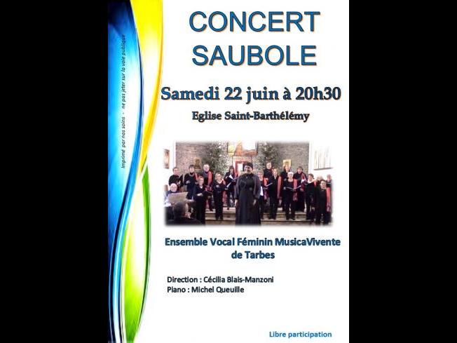 L'Ensemble MusicaVivente en concert à Saubole