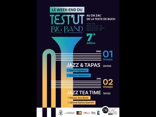 Test'UT Big Band - Week-end Jazz au Zik-Zac 2020 - 7ème édition
